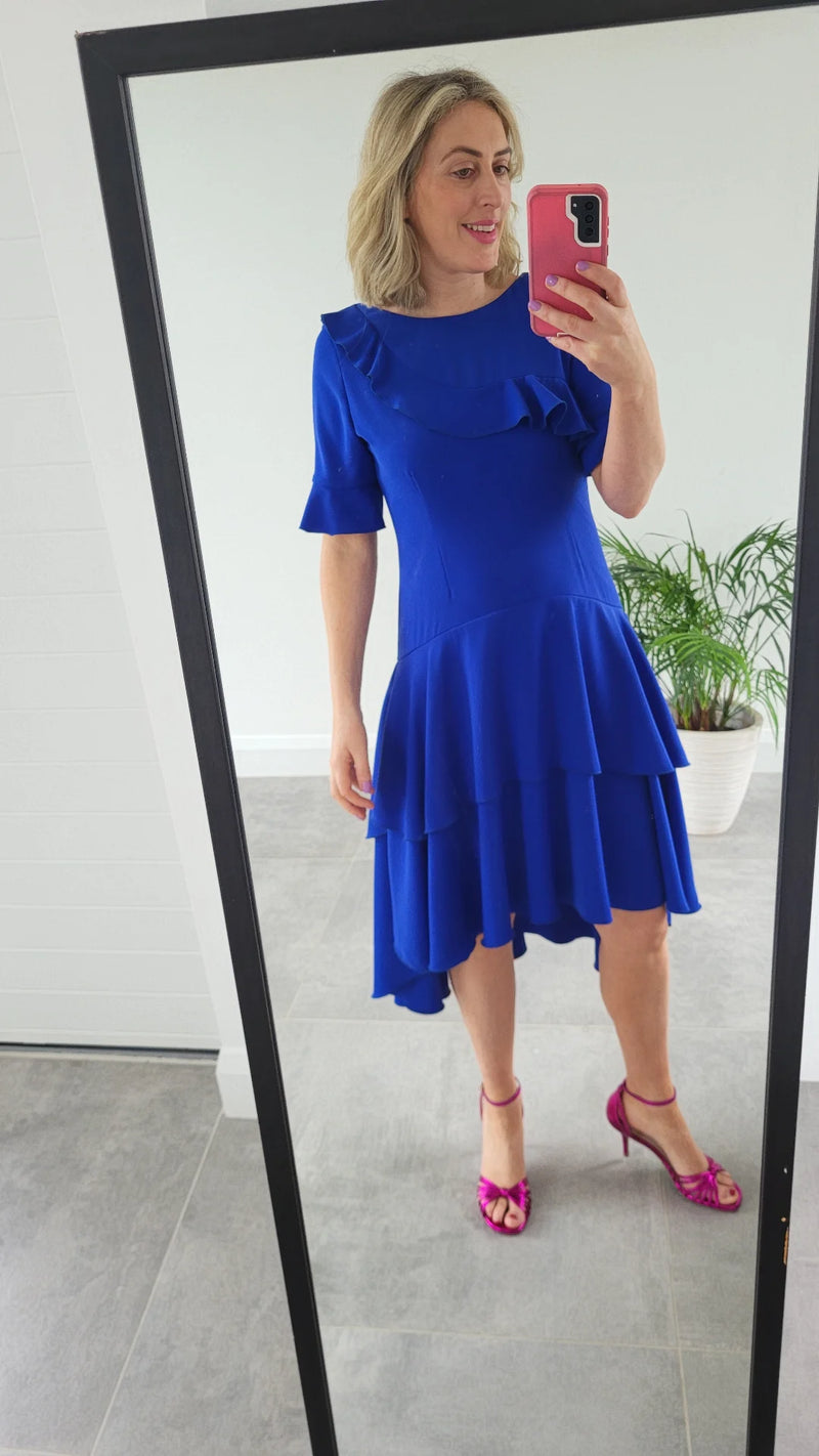 Pearla blue dress