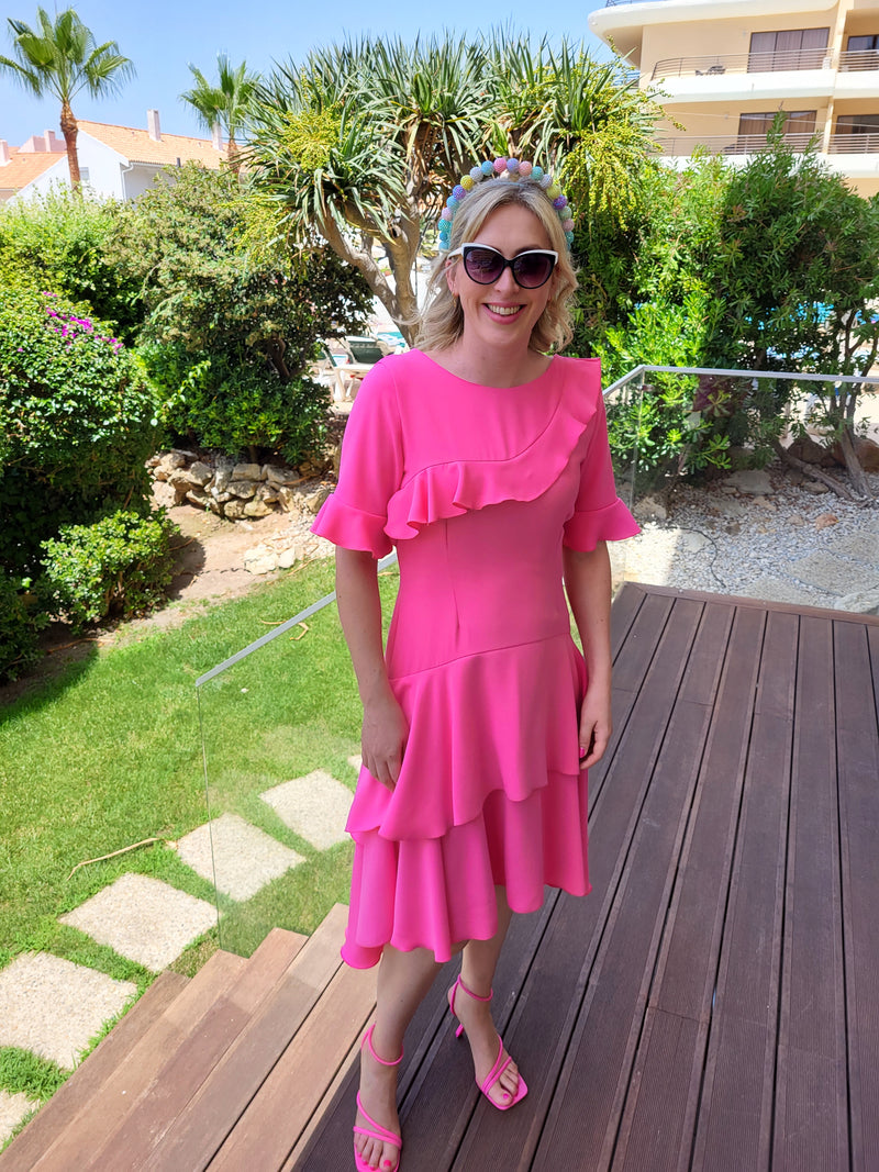 Pearla pink dress
