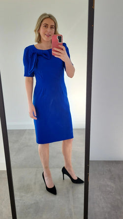 Annalise dress blue