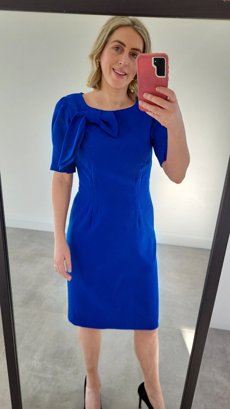 Annalise dress blue